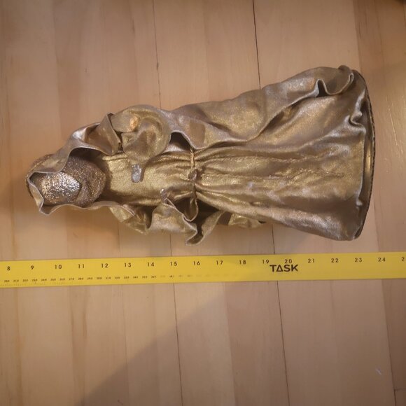 VTG 7 Pc. Set of Folk Art Paper & Materials Painted Nativity Set - Picture 11 of 16